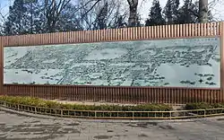略奪直前の円明園全景図