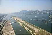 元滑走路の跡地（2009年）