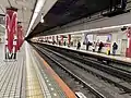 地下（奈良線）ホーム