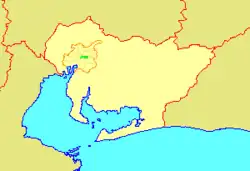 昭和区の県内位置