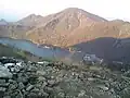 地蔵岳から見た黒檜山