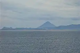 城ヶ崎展望所からの開聞岳