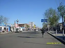 市街地の様子