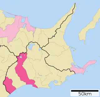 釧路市位置図