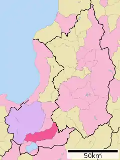恵庭市位置図