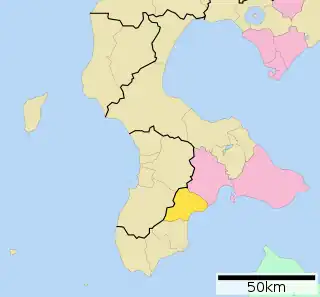 木古内町位置図