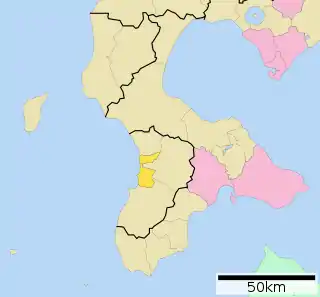 江差町位置図