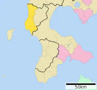 せたな町位置図