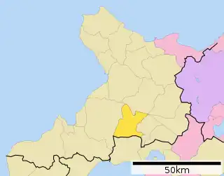 ニセコ町位置図