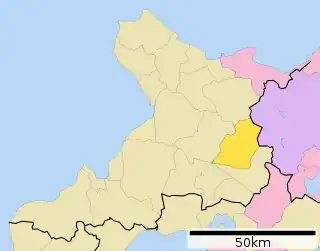 京極町位置図