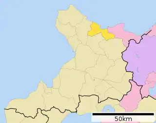 余市町位置図