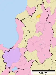 秩父別町位置図