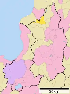 北竜町位置図