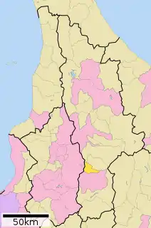 中富良野町位置図