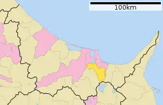 大空町位置図