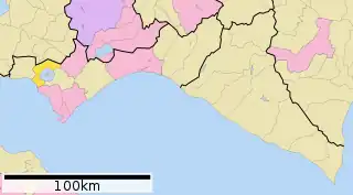洞爺湖町位置図