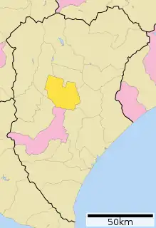 音更町位置図