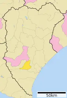 更別村位置図