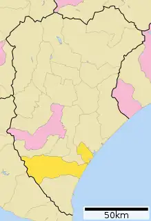 大樹町位置図
