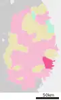 釜石市位置図