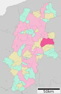 佐久市位置図