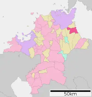 行橋市位置図