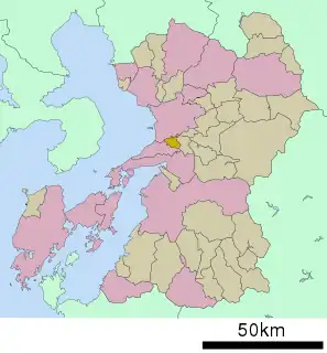 富合町位置図