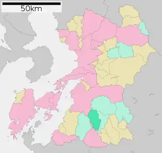 山江村位置図