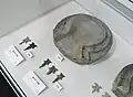 堀之内1号墳 石枕・立花ほか千葉県香取市。香取市文化財保存館展示。