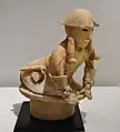 跪座の男子