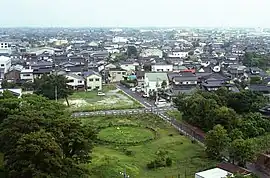 岬町の街並み