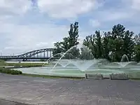 夏の旭橋（2006年7月）