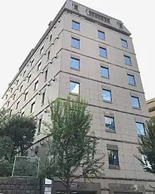 リンク情報システム本社入居ビル外観