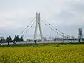 中川に架かる外野橋