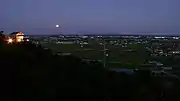 夢の森公園から望む小野市の夕景