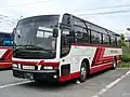貸切バス（現在この車は廃車済み)
