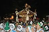 くらやみ祭の神輿渡御（2013年5月撮影）
