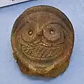 縄文土器のフクロウ把手
