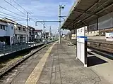 3番線ホーム(2023年4月)