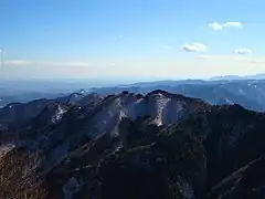 大岳山から馬頭刈山