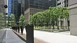 大手町タワーとファーストスクエアの境界