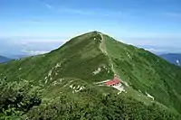 大日小屋と大日岳