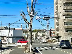 大森の交差点