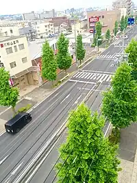 大森城があったとされる場所(現在の愛知県名古屋市守山区大森1丁目)