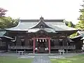 拝殿（県指定文化財）