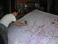 児雷也　筒描き