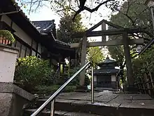 大福生寺 鳥居付近