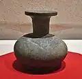 3号墳（南天塚古墳）出土 新羅土器 壺京都市考古資料館企画展示時に撮影。