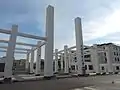 開発区の中心部にある大連民族大学