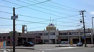 大館市消防本部の外観